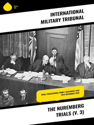cover image of The Nuremberg Trials (V. 3)